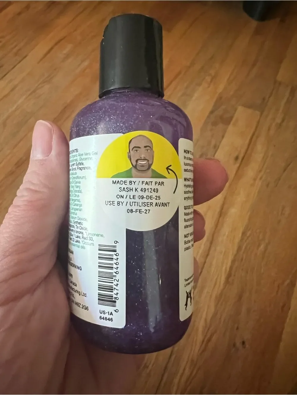 Lush Sex Bomb Shower Gel 3.3 oz DISCONTINUED SEALED